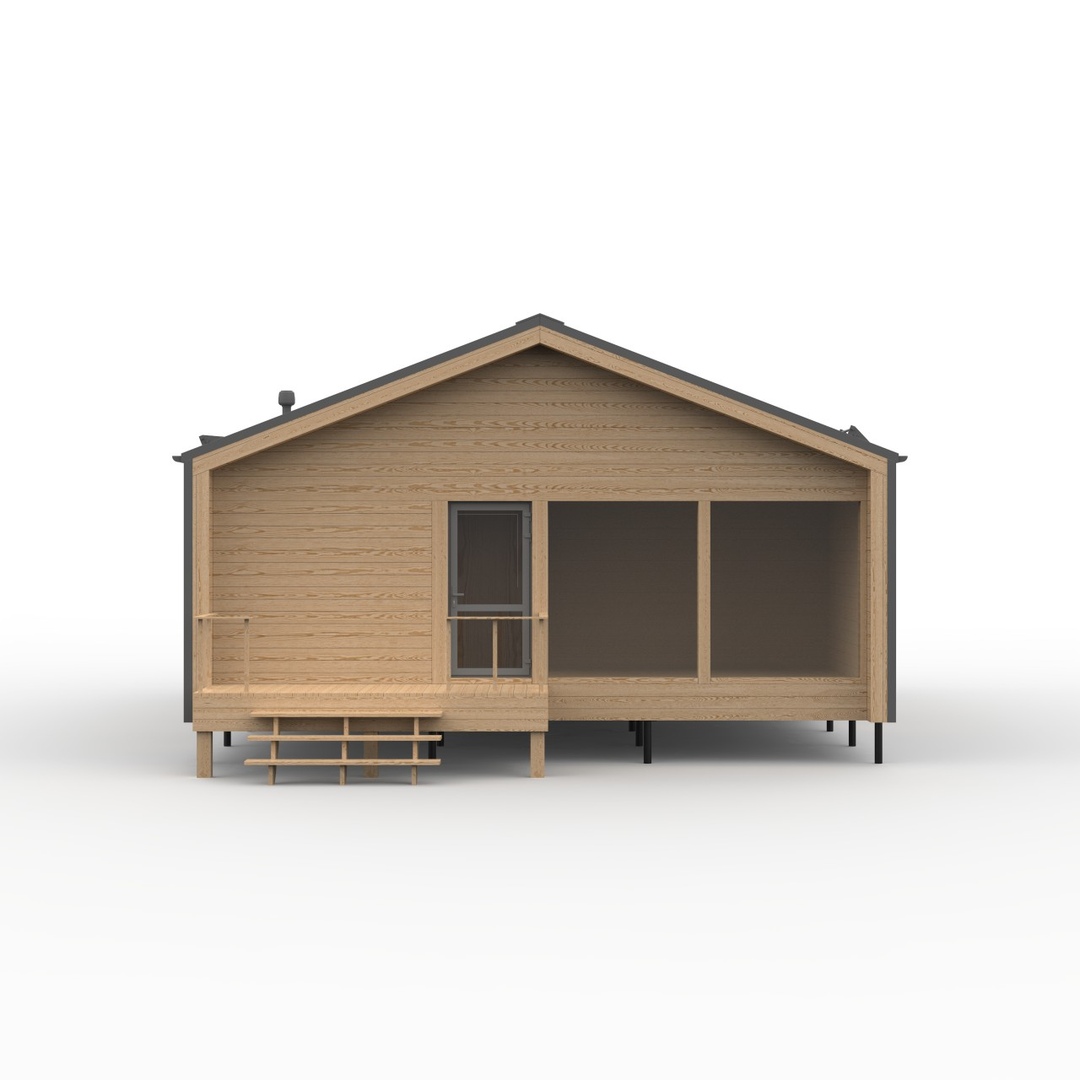 FINHA B90. Площадь 90 м2. Конструктор с бесплатной доставкой по России.