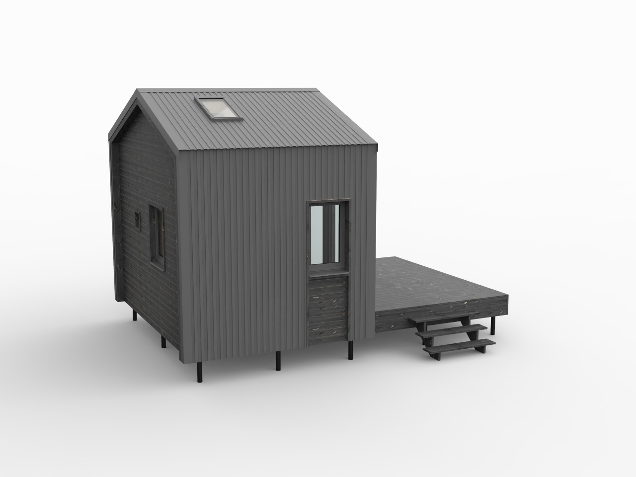 Мини-дом для рынка Франции