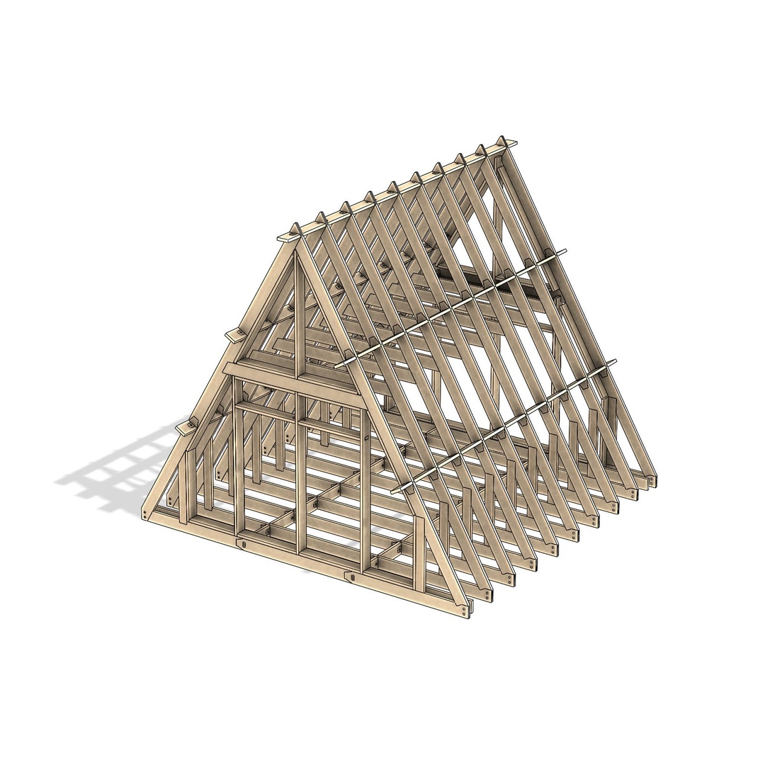 Предлагаем А-дом FINHA AS30 собрать который сможет каждый за пару дней