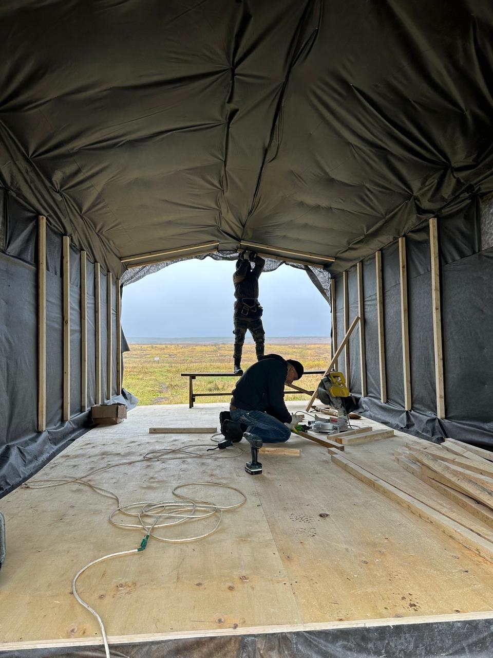 Сборка домика