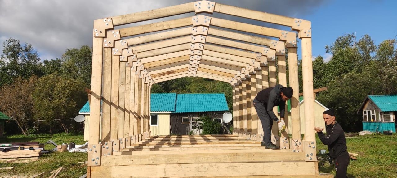 Сборка домика