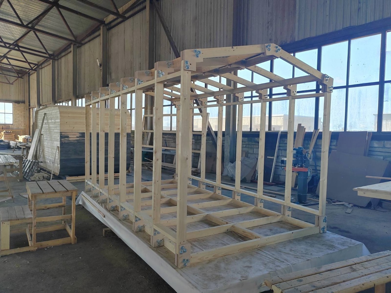 Вот такие банные модули делают в Беларуси